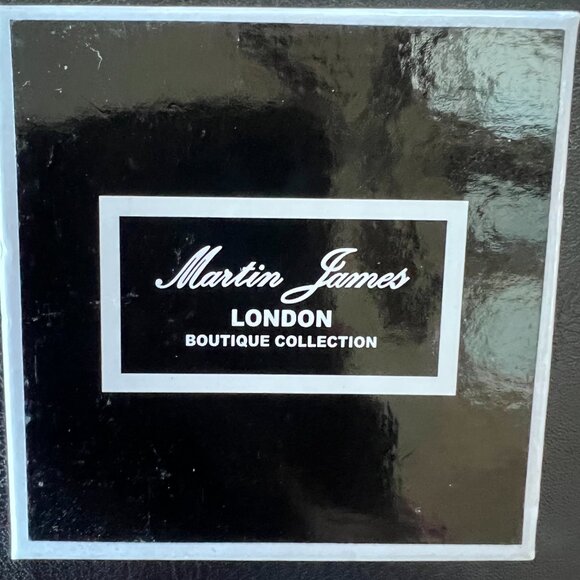 Martin James Of London | Silvertone | Stretch Bracelet & Rhinestone Earring Set - Picture 2 of 6